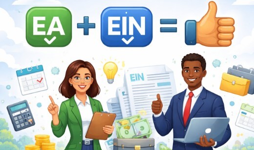 Licensed Enrolled Agent preparing IRS Form SS-4 EIN application for a non-resident UK LLC owner